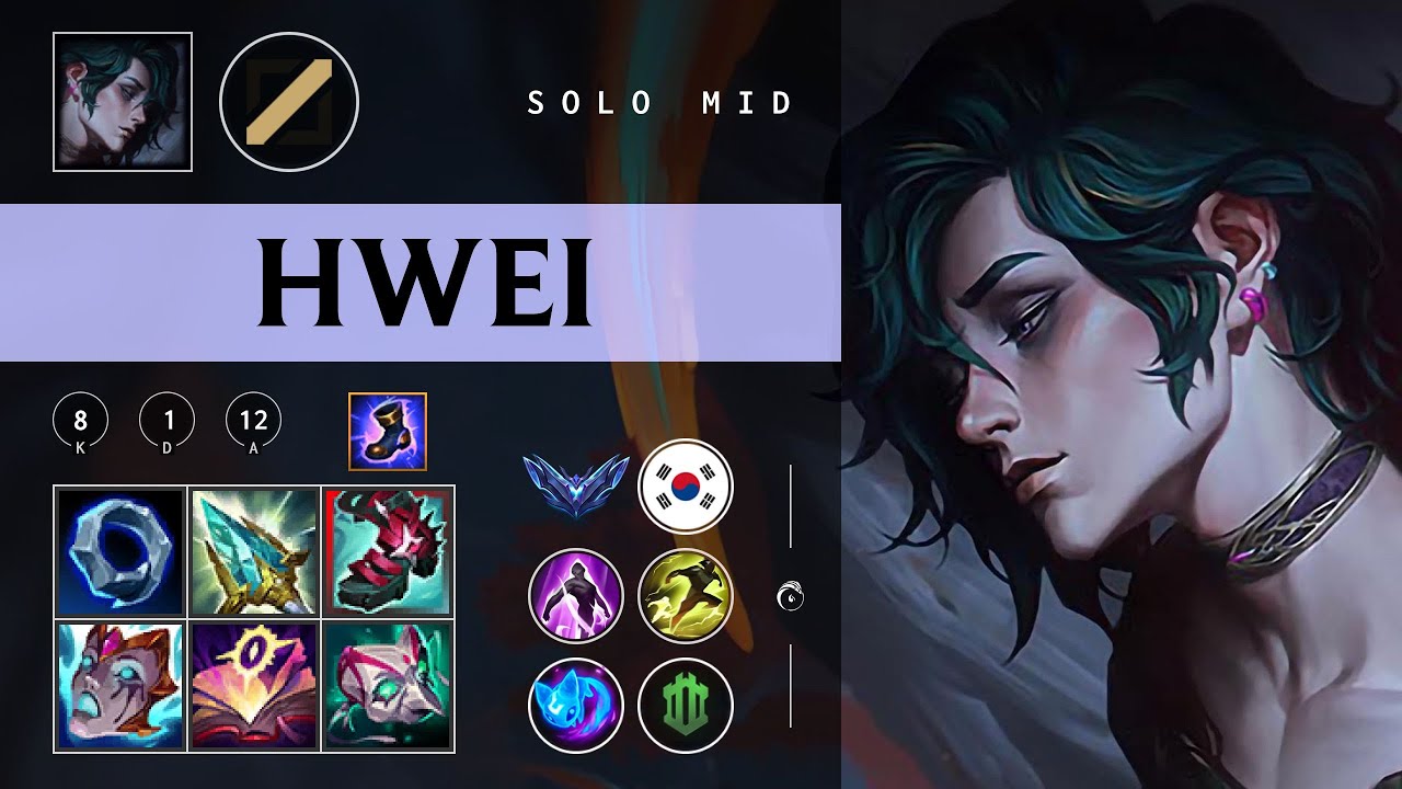 Hwei Mid vs Fizz - KR Diamond Patch 26.02