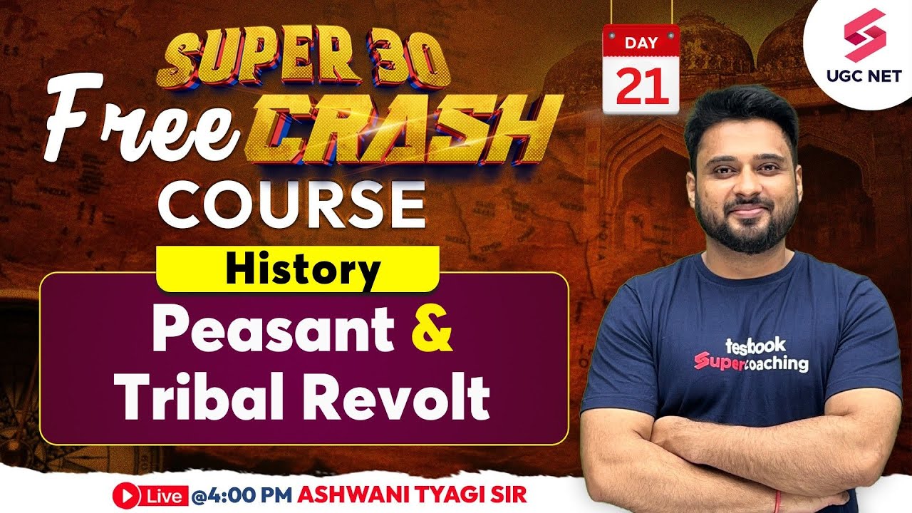 UGC NET History Revision | UGC NET History Peasant and Tribal Revolt Revision | Ashwani Sir