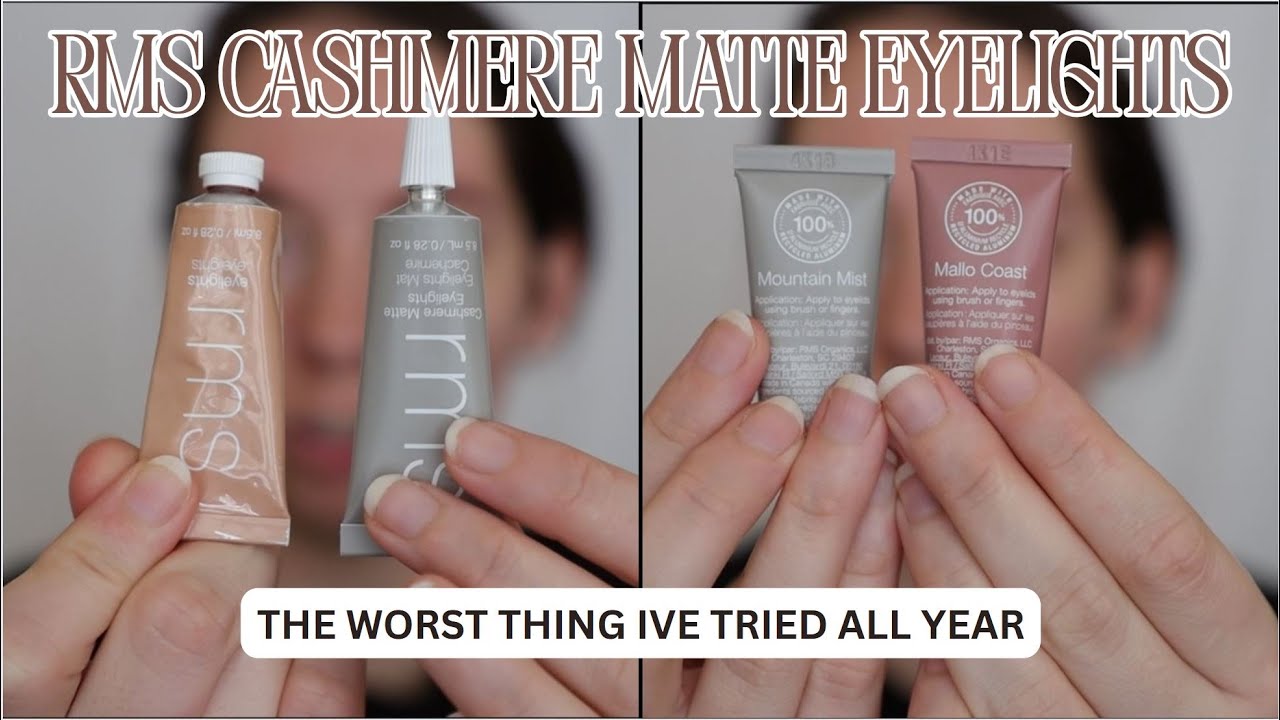 RMS Cashmere Matte eyelights | an honest review...these sucked