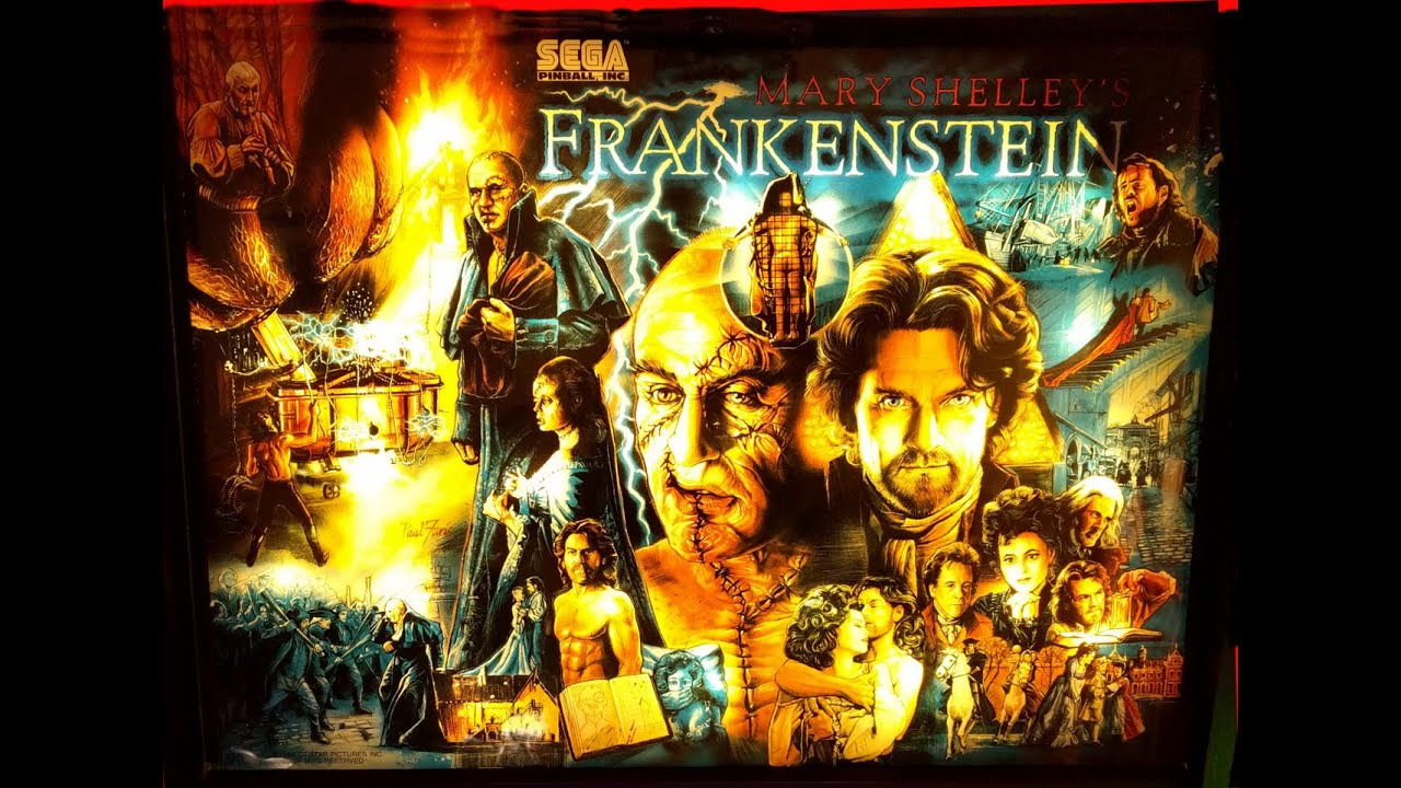 Mary Shelly's Frankenstein pinball machine (1994) - Fully Refurbished
