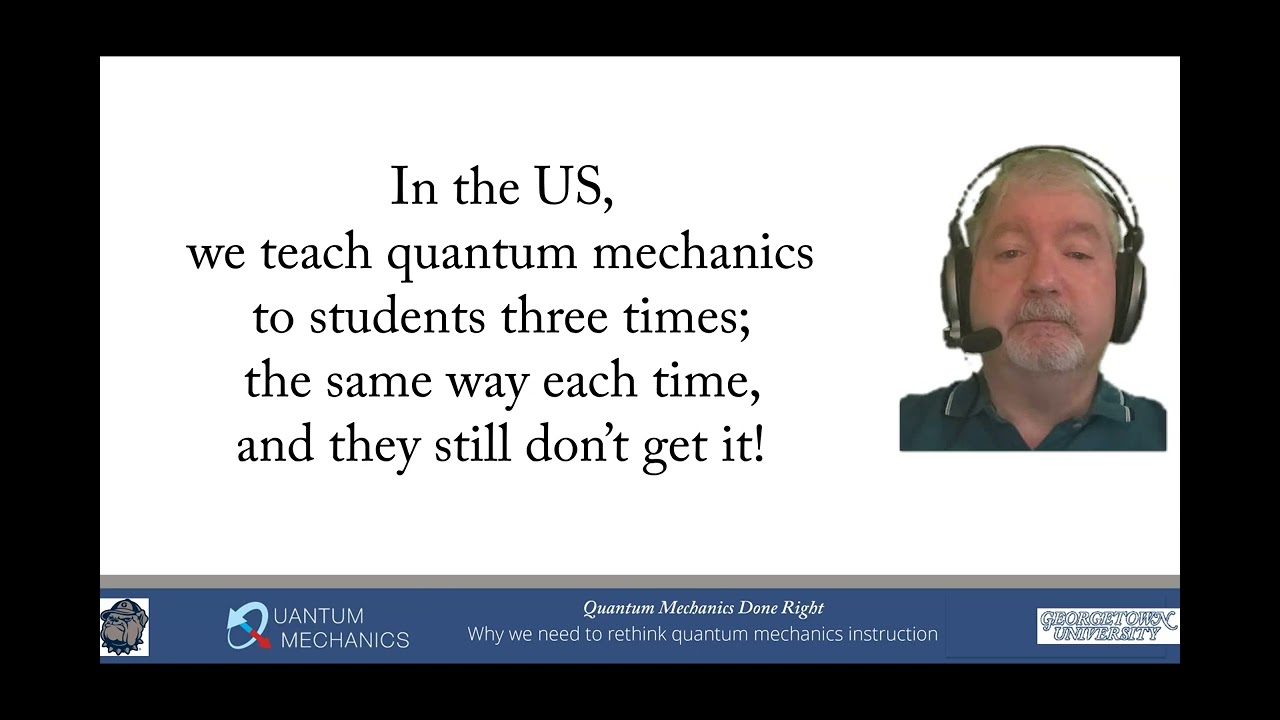 Why we need to rethink quantum (Quantum Mechanics Done Right video1 new and corrected)