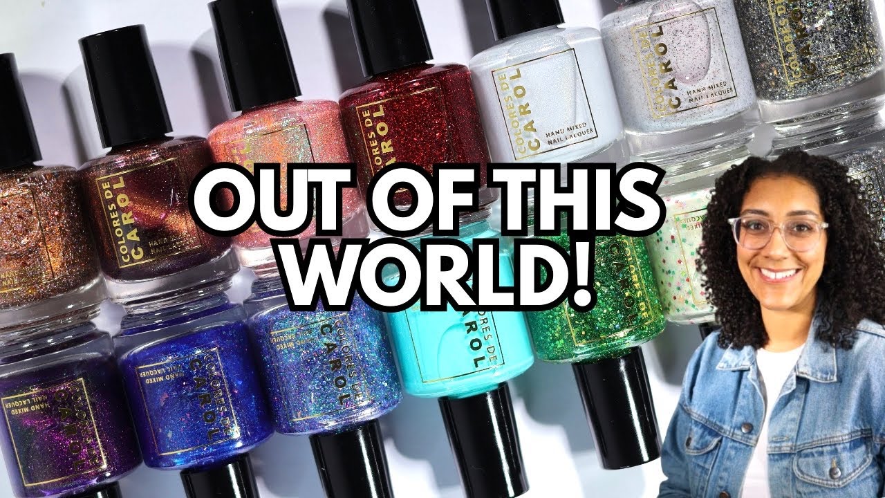 Colores de Carol │ Celestial Glow и Disco Dreams │ Образцы и обзор │ Polish with Rae