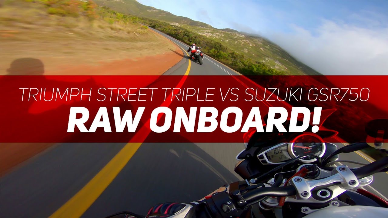2016 Triumph Street Triple R vs 2012 Suzuki GSR 750
