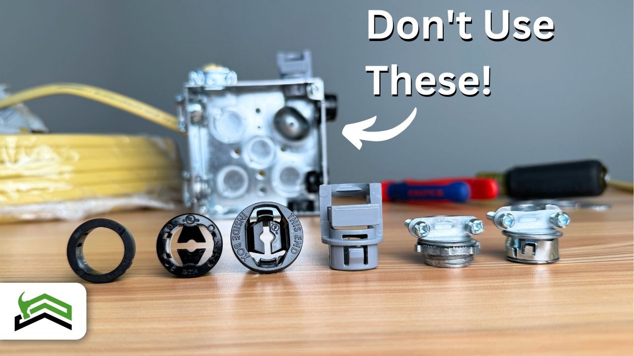 What Wire Connectors Should You Use | Romex Into Metal Box