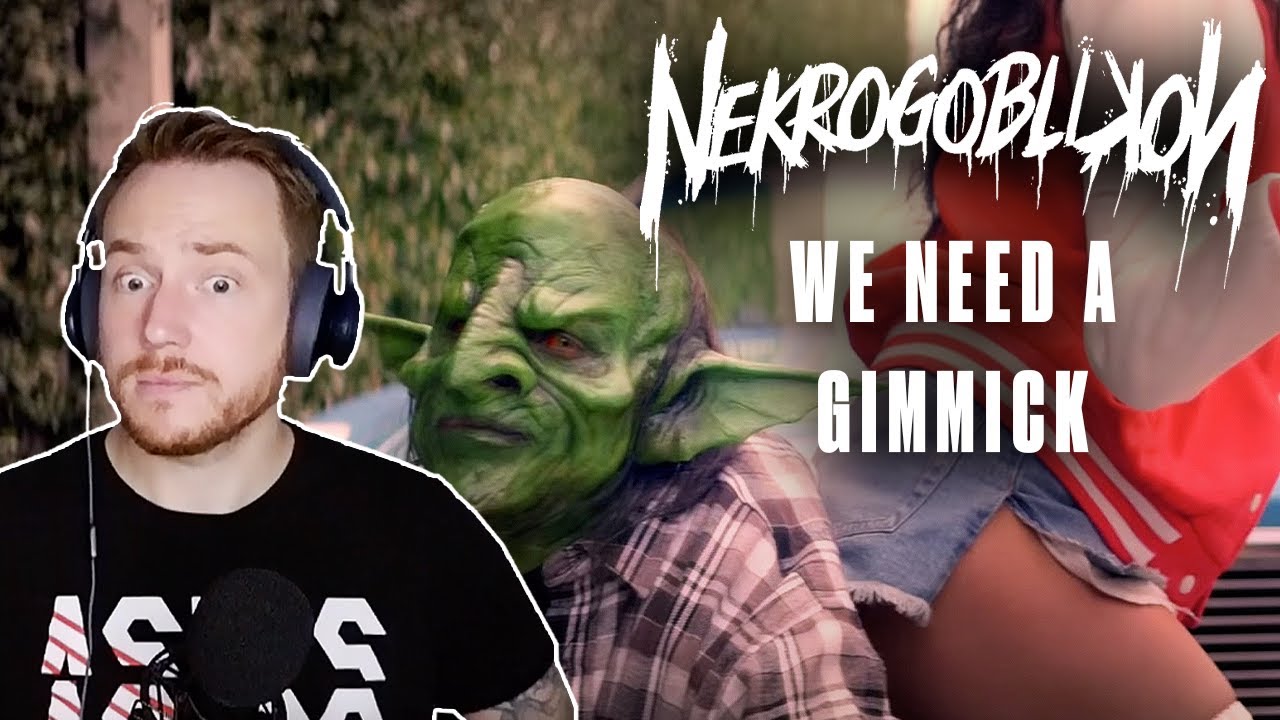 REACTION to NEKROGOBLIKON (We Need A Gimmick) 👺🎤🤷‍♂️