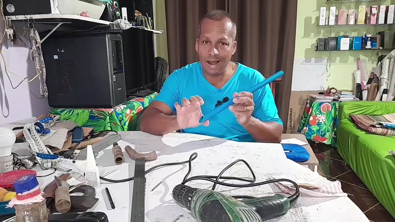 Como fazer um Bico Injetor de ar  para limpar poço artesiano até com motor de geladeira passo-passo