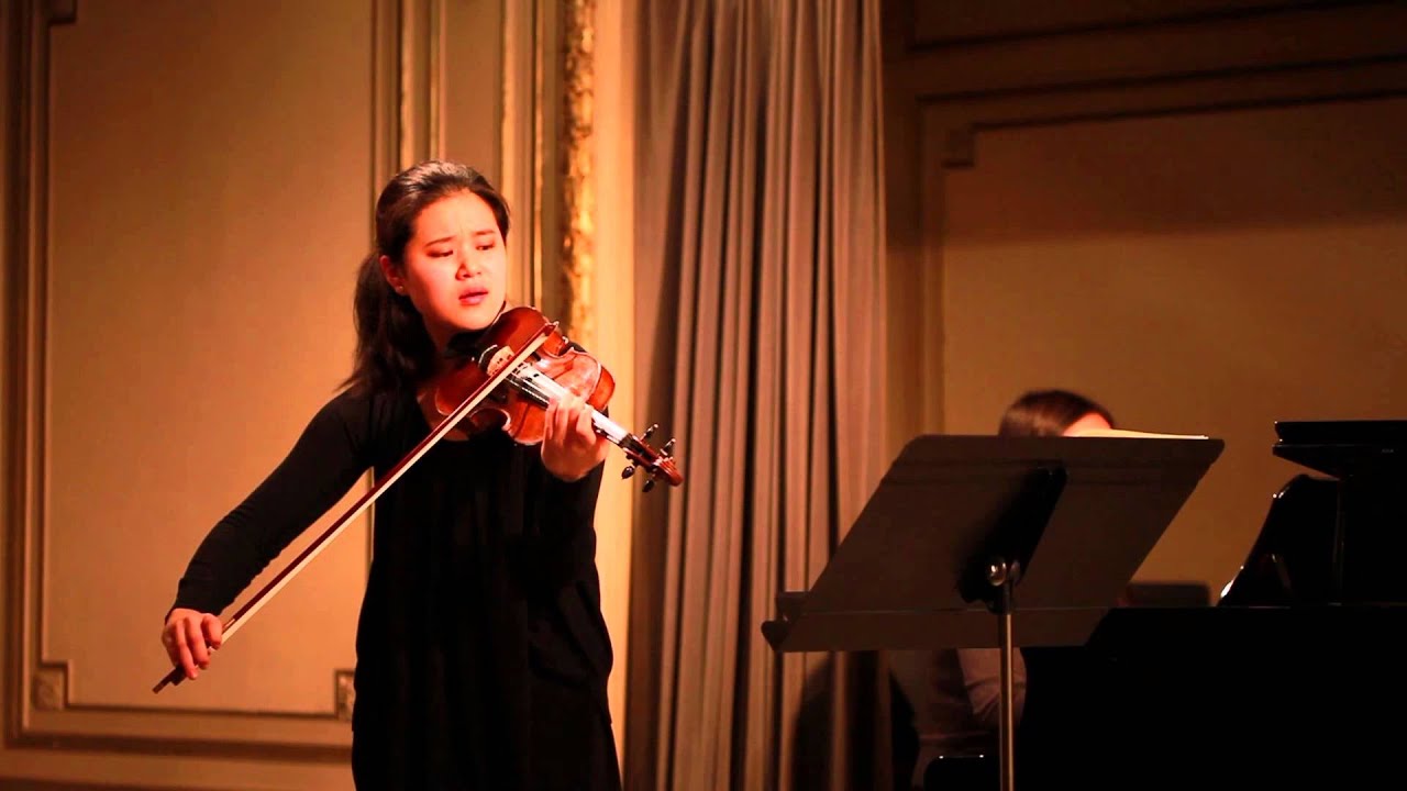 Eun Joo Lee 1er Prix violon Concours International Leopold Bellan