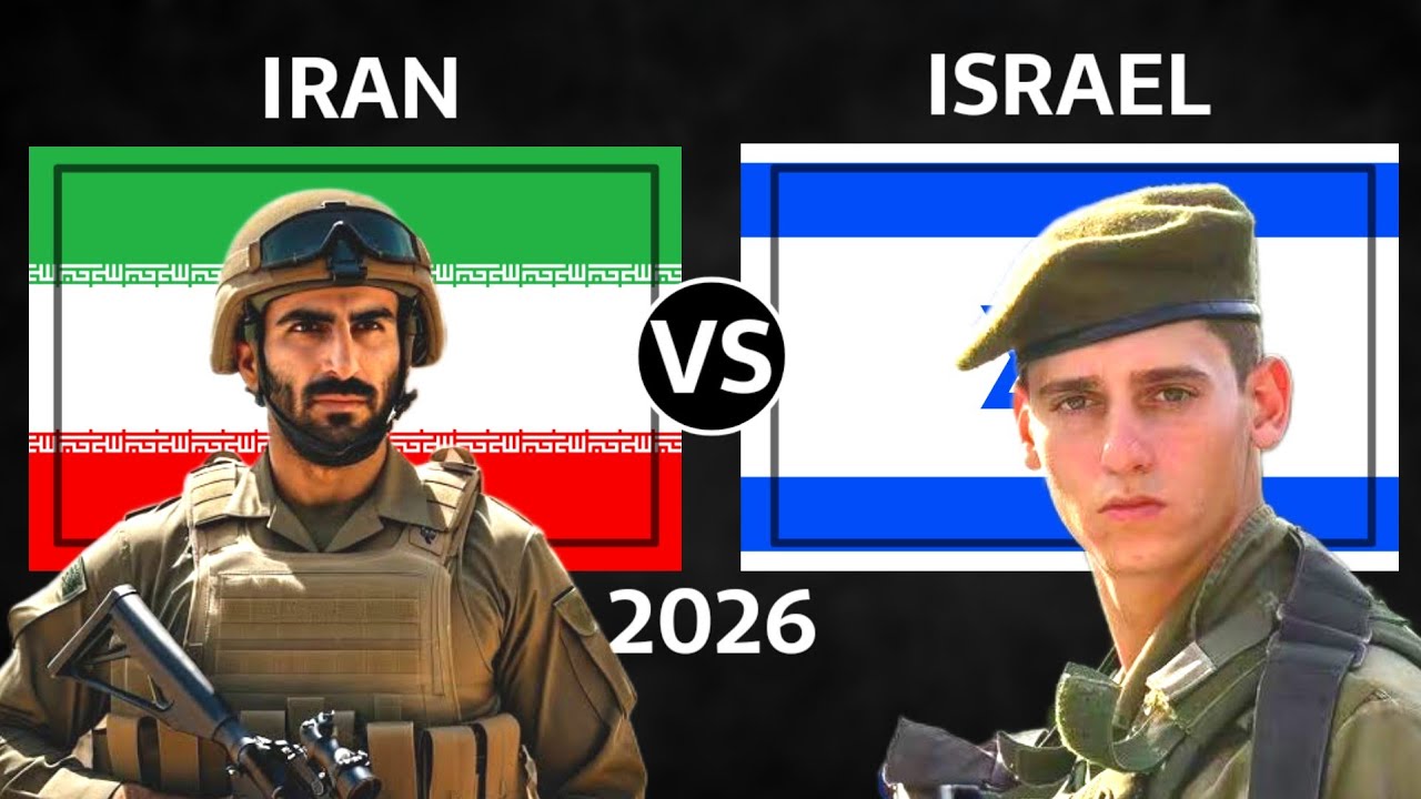 Iran vs Israel Military Power Comparison 2026 | Israel vs Iran