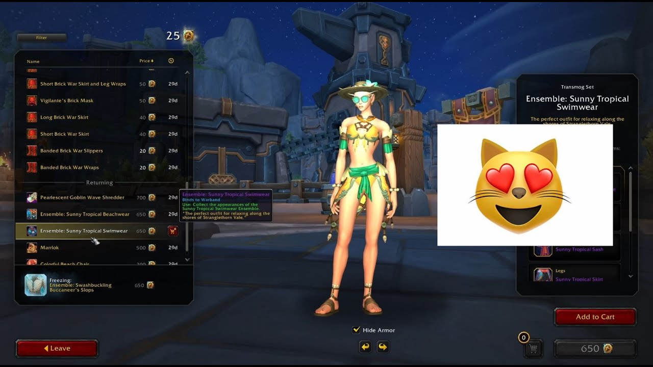 Is Blizzard trying to compete with GW2 Fashion War now? @@