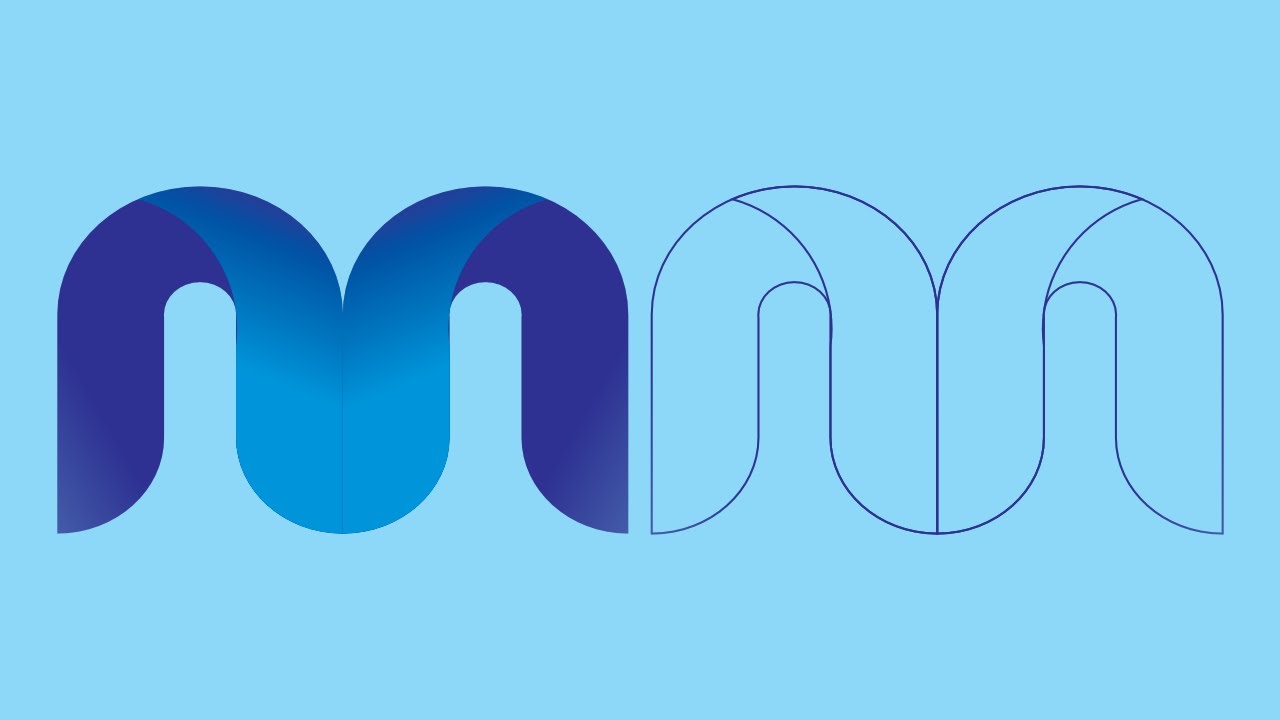 COMO CONSTRUIR UM LOGO LETRA M NO CORELDRAW