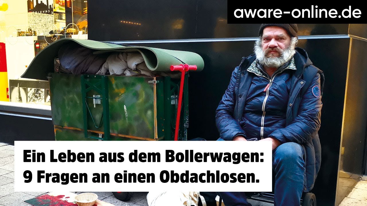 Ein Leben aus dem Bollerwagen – 9 Fragen an einen Obdachlosen