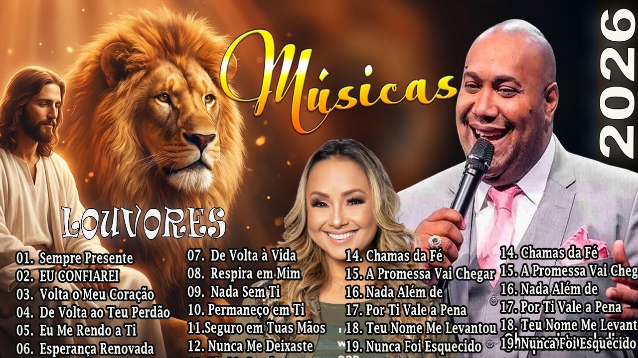 Louvores de Adoração Para Paz, Oração e Fé em Deus #gospel #hinos