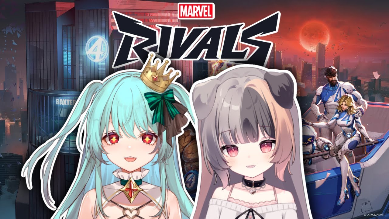 Marvel Rivals with my new friend! @HuniiVtuber