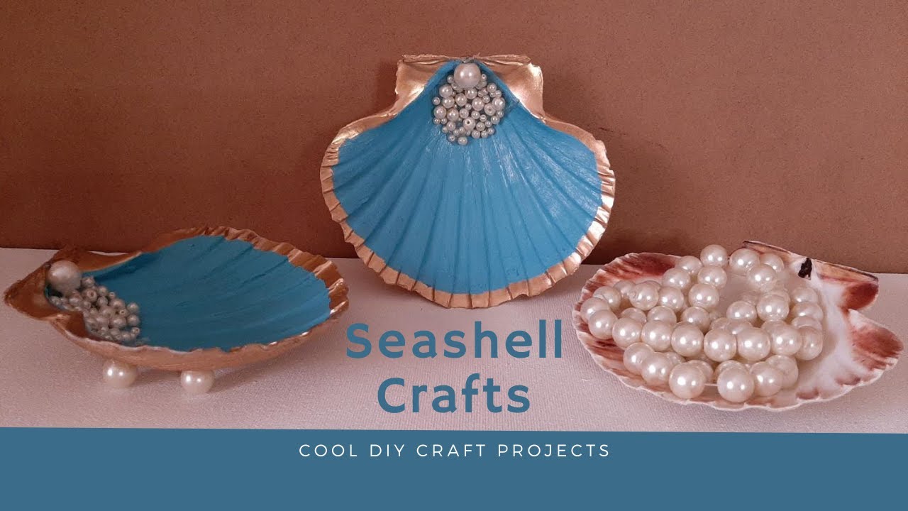 Seashell crafts | How to make Easy and beautiful diy Seashell Craft | Home decorating ideas handmade