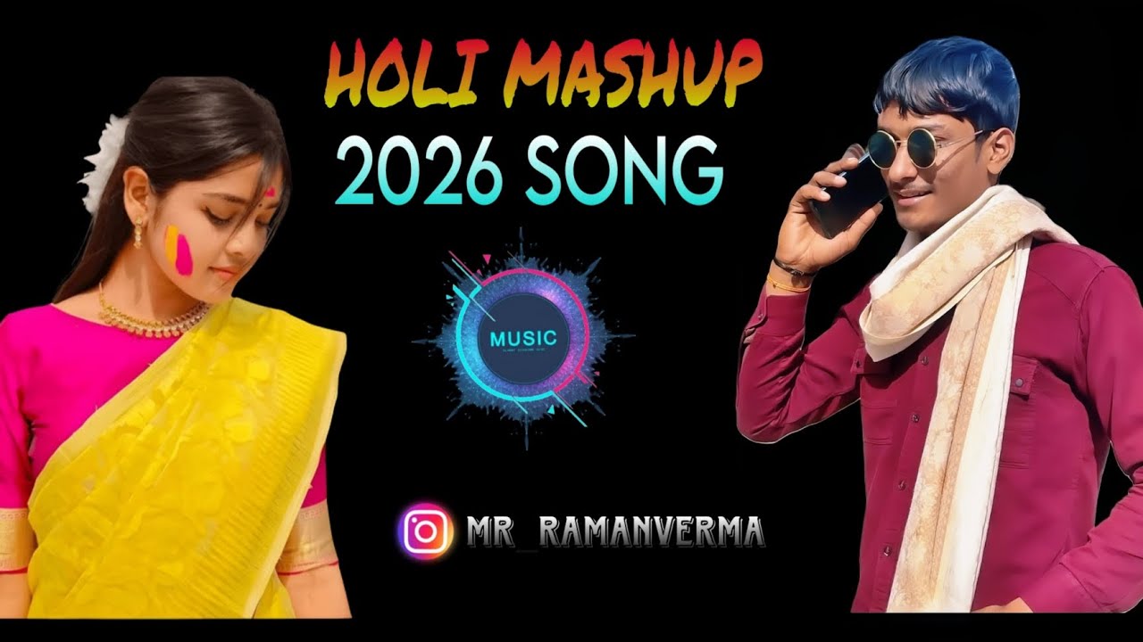Holi Mashup 2026 | Dj H Kudos | Holi Bollywood Songs | Holi Special Party Songs