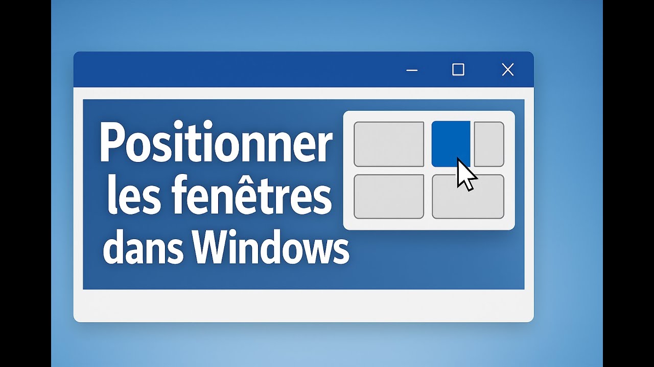 Positionner les fenêtres sur l'écran Windows 11 – Utilisez la fonction Snap comme un pro !