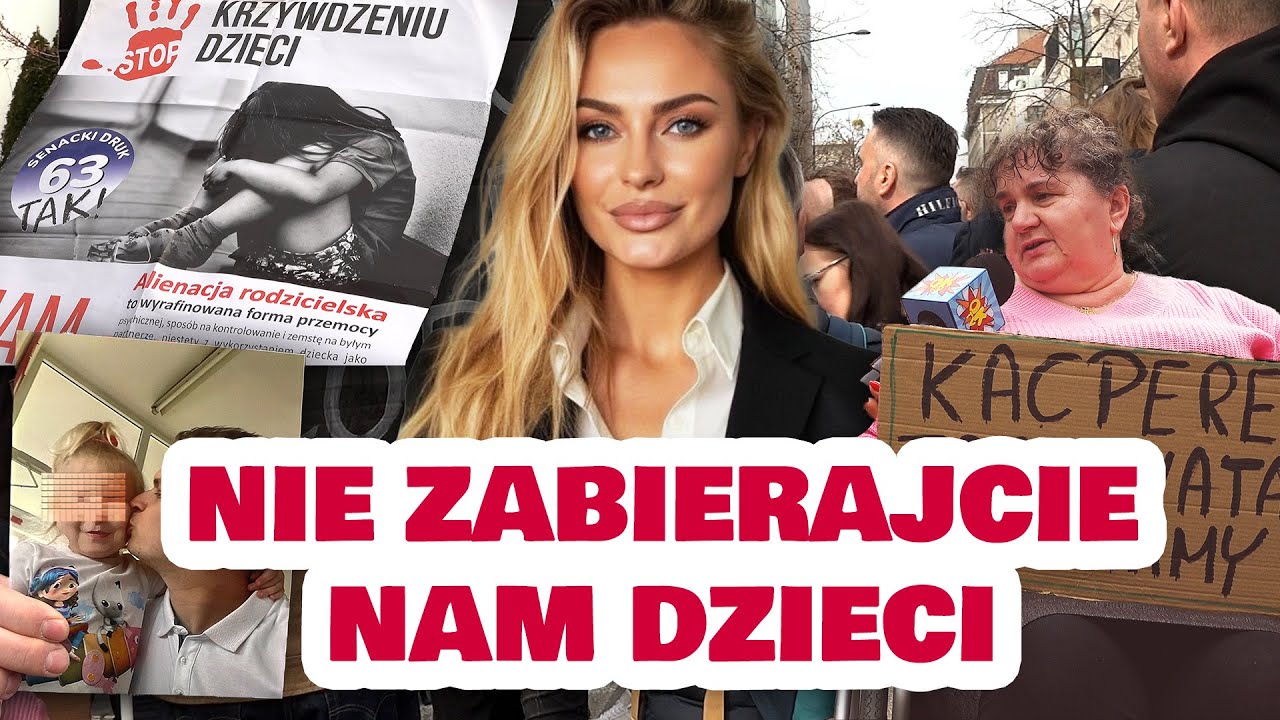 O tym media milczą - Alienacja rodzicielska, szokujące relacje. Protest Warszawa 7 marca 2025