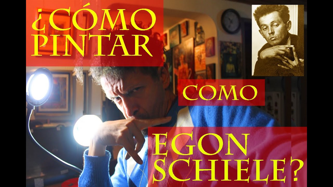 Técnica de Egon Schiele / HOW TO PAINT LIKE EGON SCHIELE / ¿Cómo pintar como Egon Schiele?