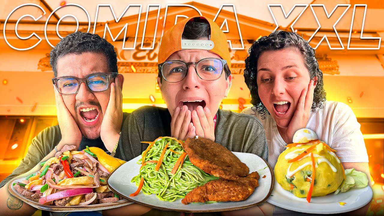 LA COMIDA XXL MÁS GRANDE DE LIMA? - Ariana Bolo Arce