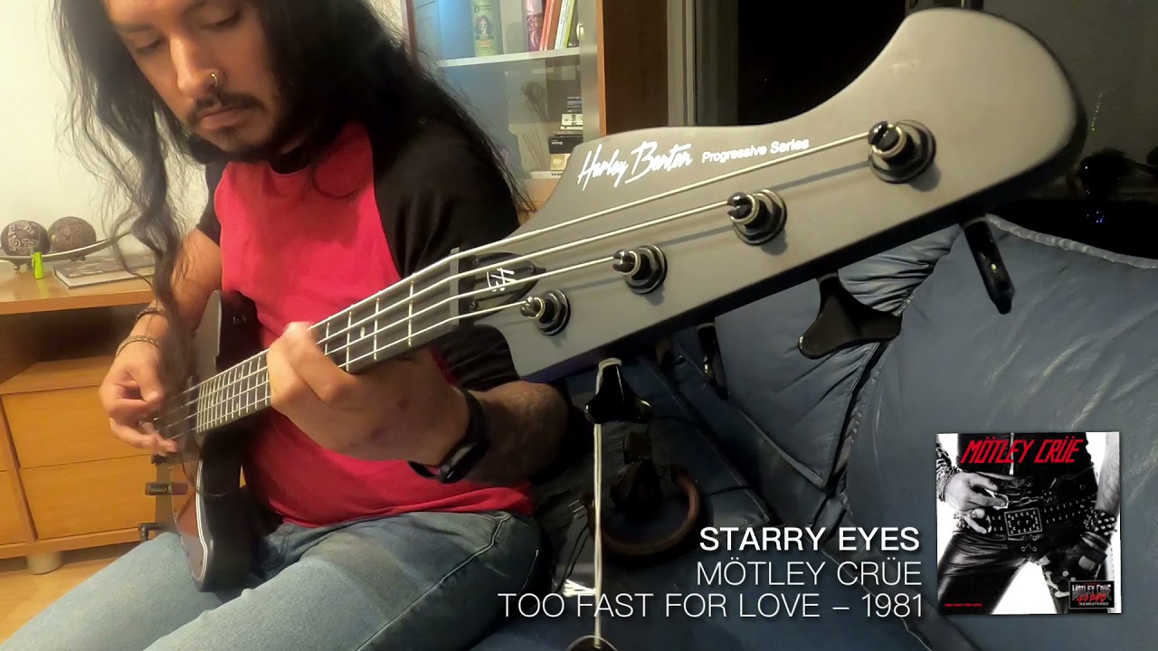 Mötley Crüe - Starry Eyes [bass cover]