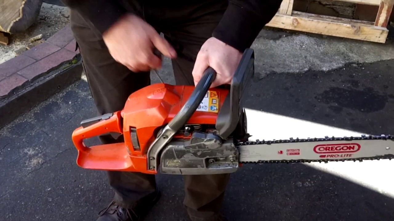 Chainsaw Husqvarna 346XP Test