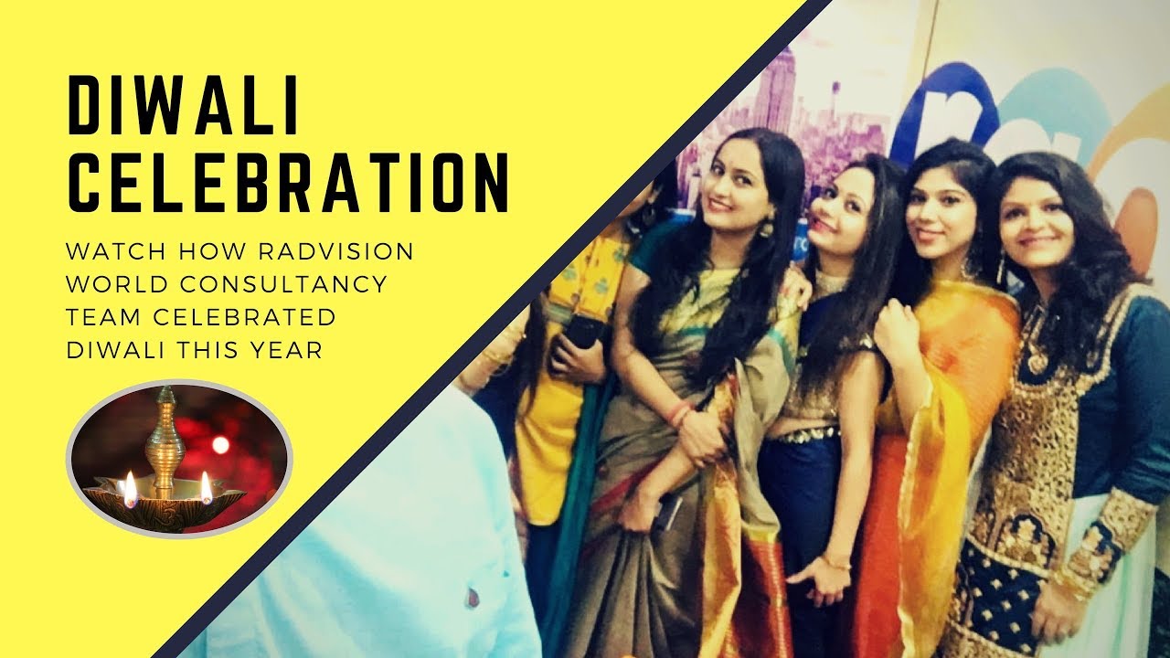 Diwali Celebrations by Radvision World Consultancy - Watch How Our Team Celebrated Diwali This Year