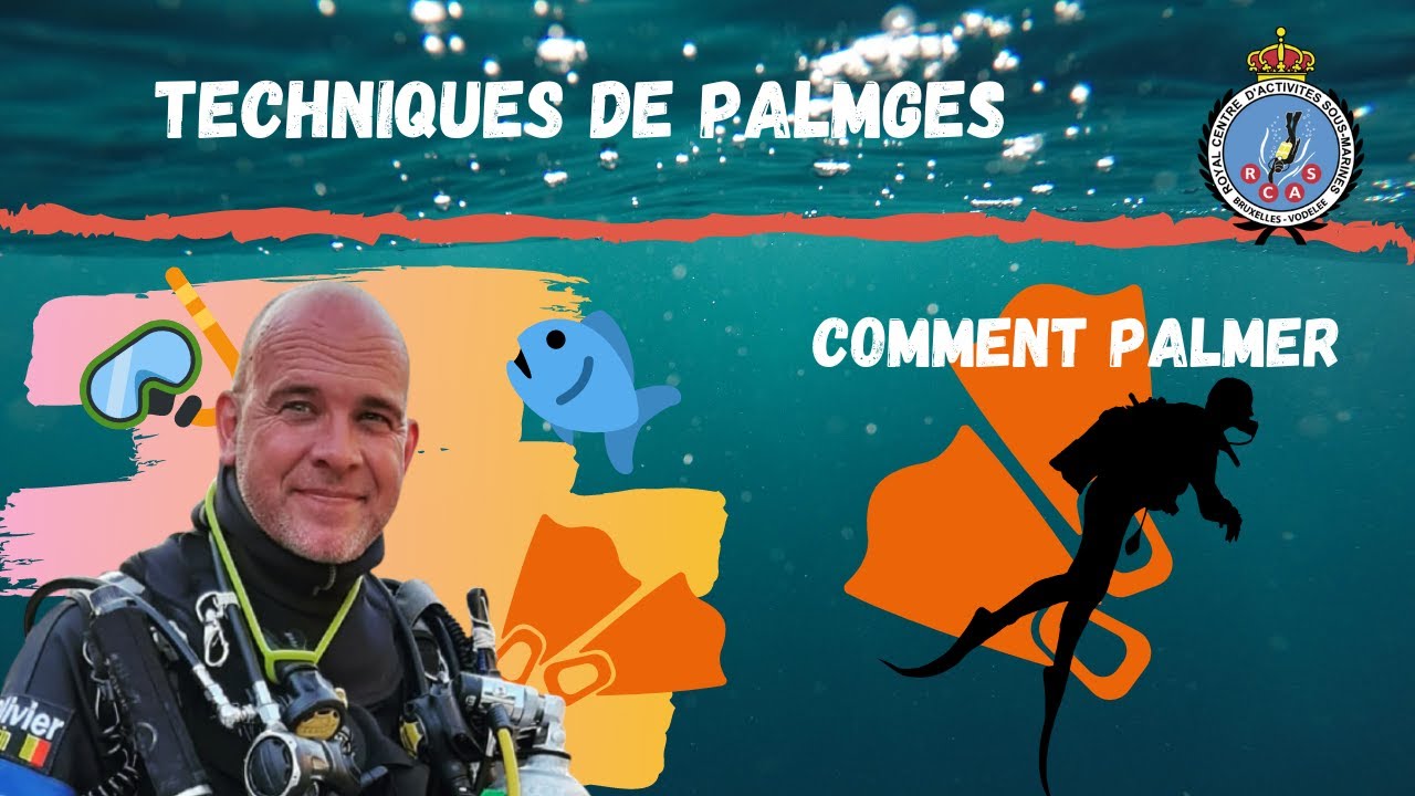 Techniques de palmages les plus courantes en plongée