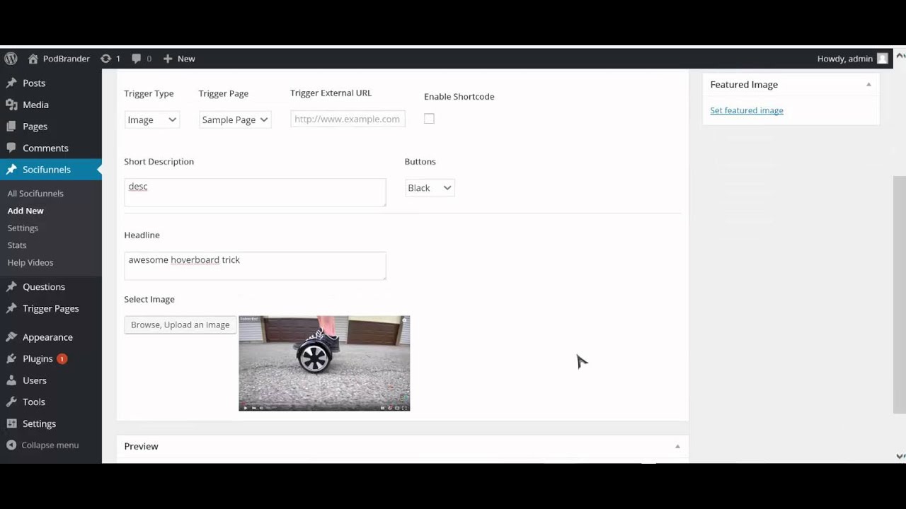 Make Image Type SociFunnel
