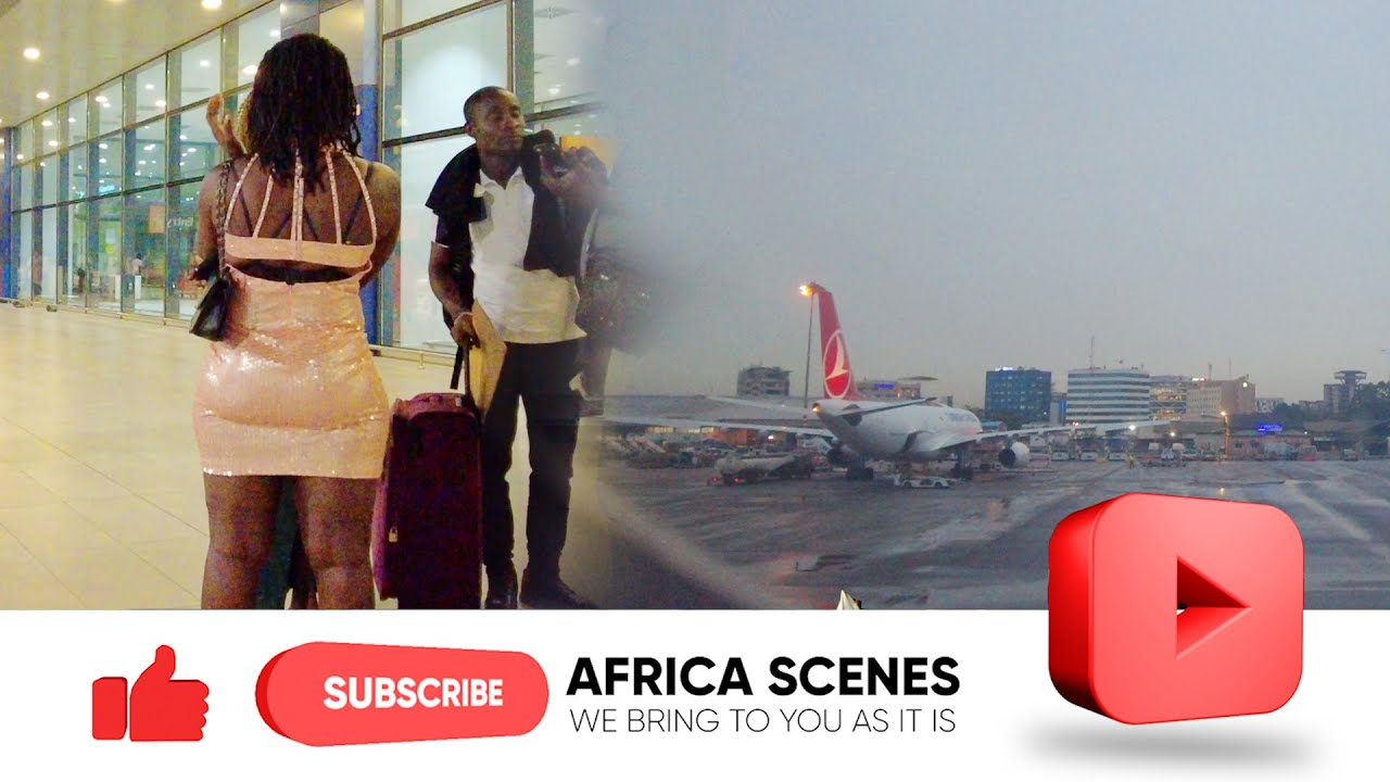 Departure Area in KOTOKA International Airport,ACCRA - GHANA.