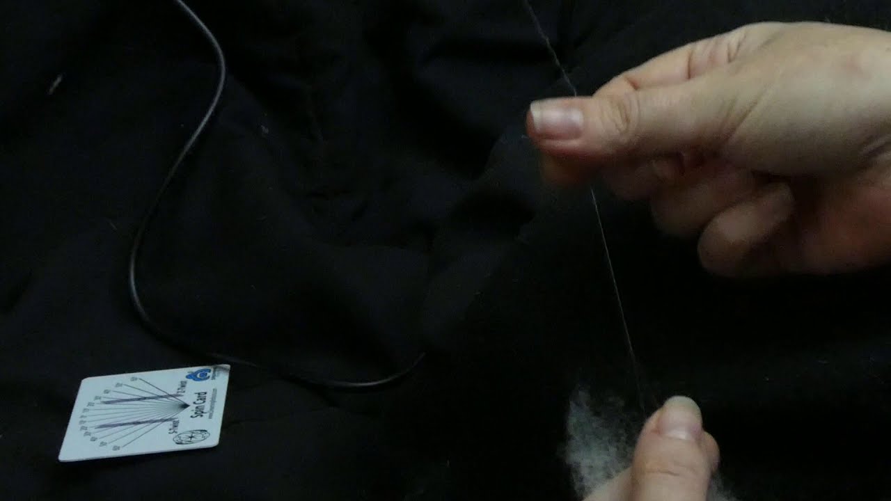 Spinning cobweb weight on the EEW 6.0