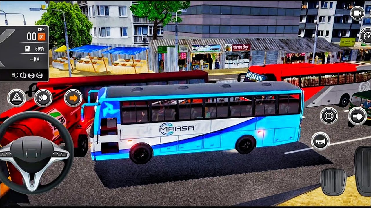 Dhaka TO sylhet game 🎮bahut#BussimulatorBangladesh driving Highway public roadjamunasetu2026