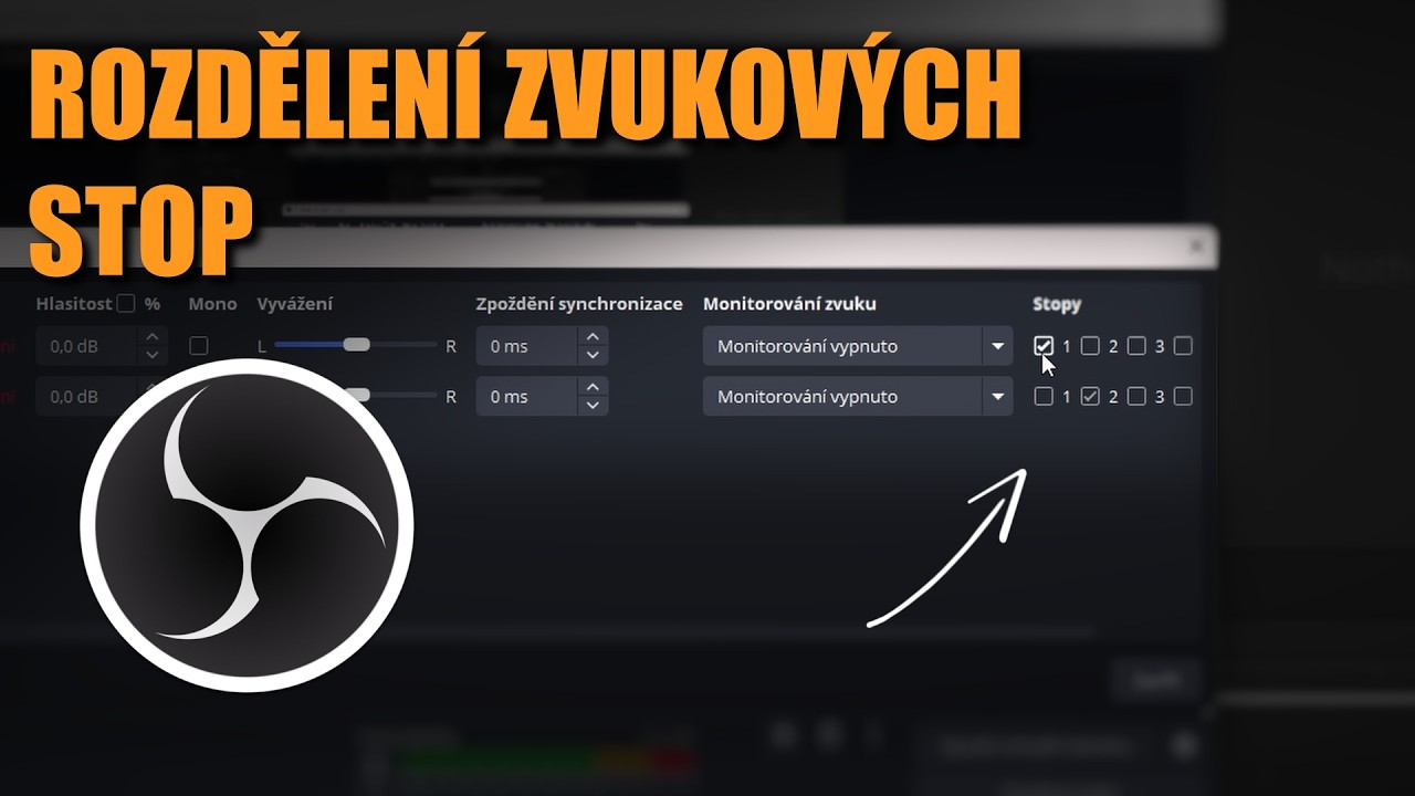 Jak Nahrát Více Zvukových Stop v OBS Studio