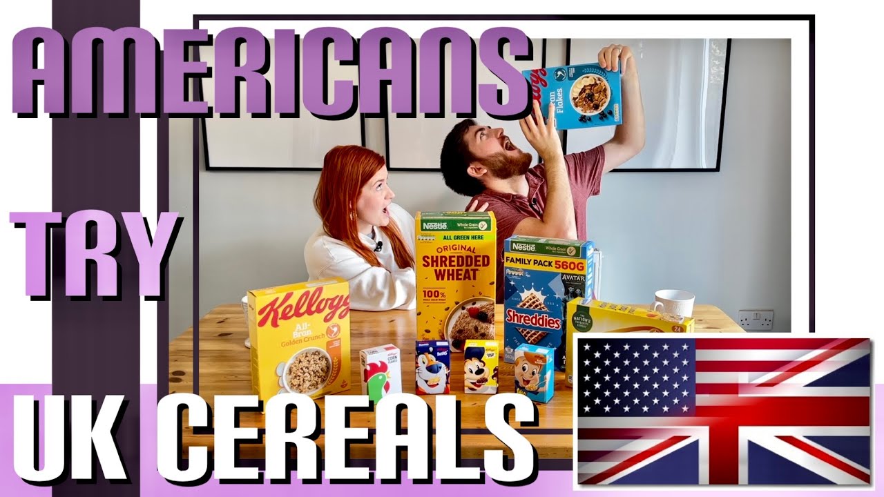 Cereal Trials | AMERICANS TRY BRITISH CEREAL | Way Too Bland or Right on Brand?