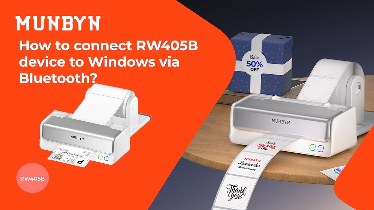 【RW405B】How to connect RW405B device to Windows via Bluetooth?