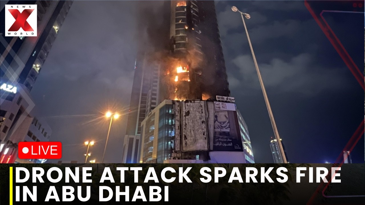 LIVE: Drone Strike Triggers Blaze In Abu Dhabi | NewsX World