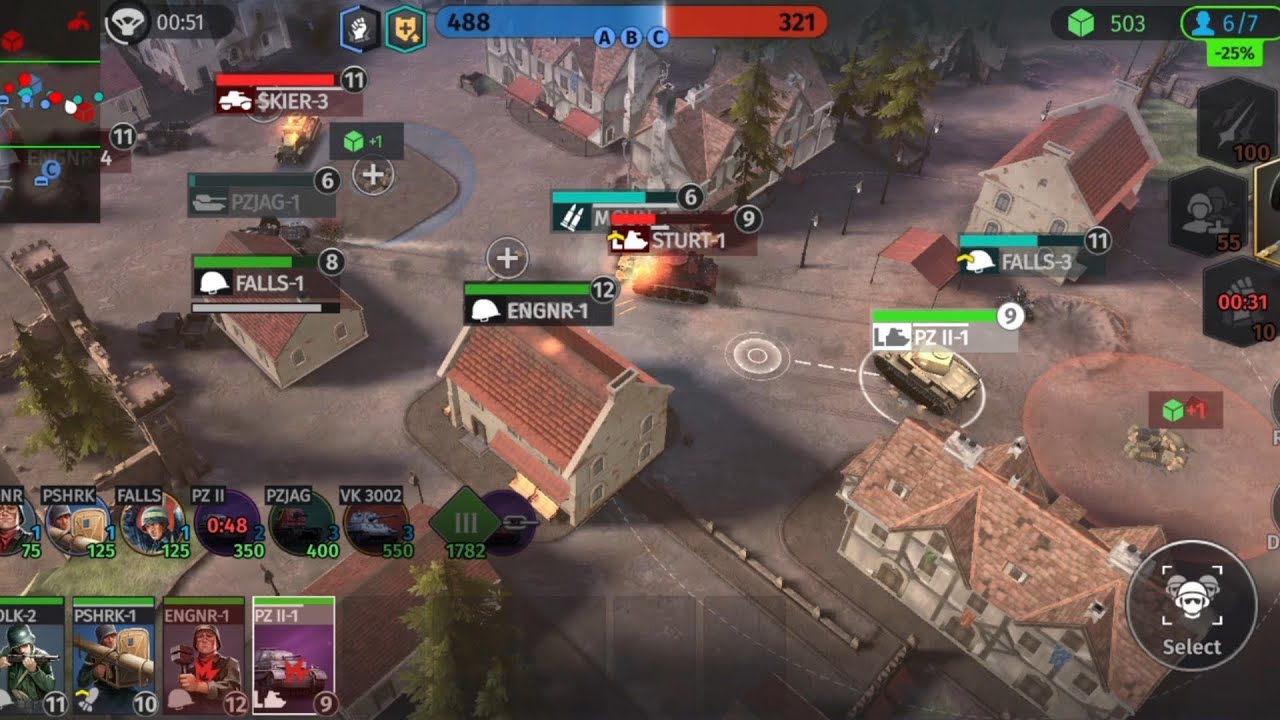 Wwa rts 2v2 Germany,  Ussr,  Usa