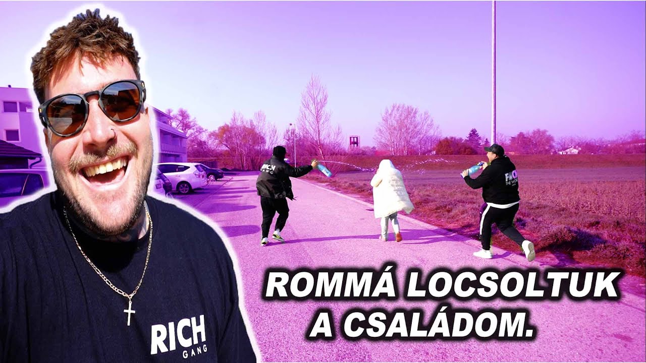 ROMMÁ LOCSOLTUK A CSALÁDOM!💦🐰 / ELVITTÜK A NYERTESNEK A MOTORT!🔥