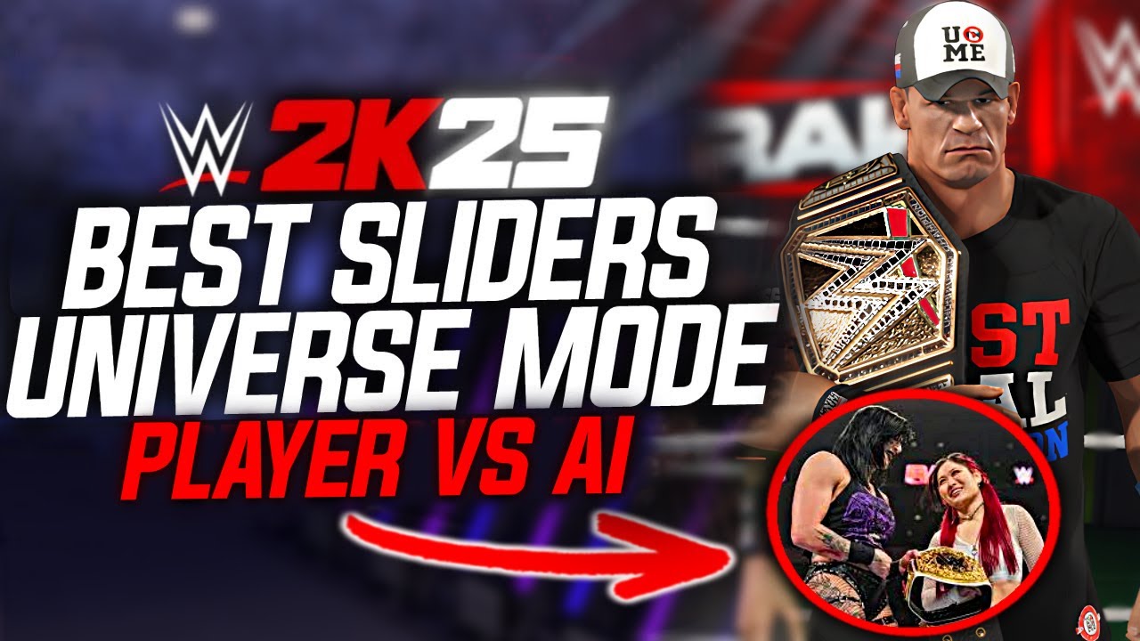 WWE 2K25 Sliders for Fun Gameplay (Player vs AI)