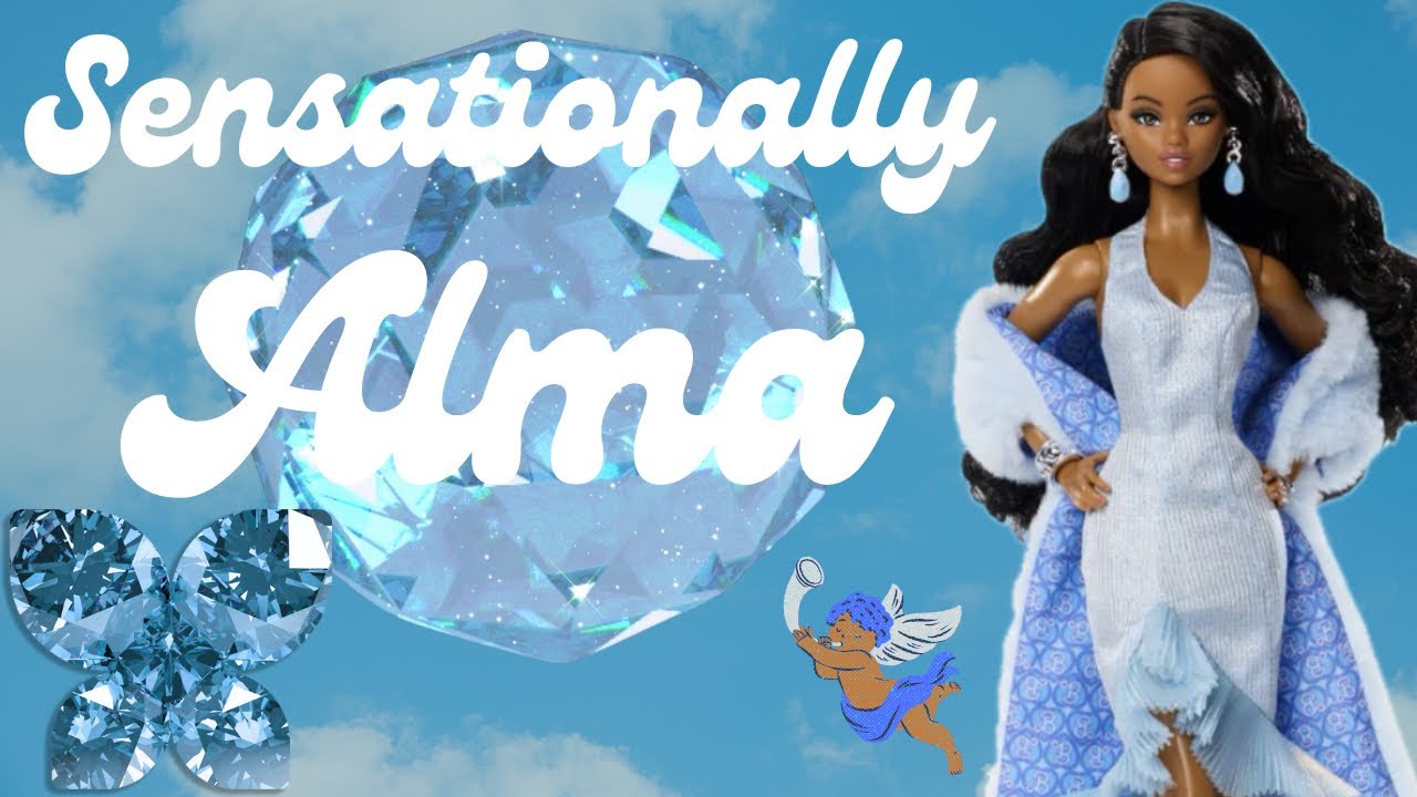 Barbie Gala Collection Doll #3 Blue Sensation Review #barbiesignature 
