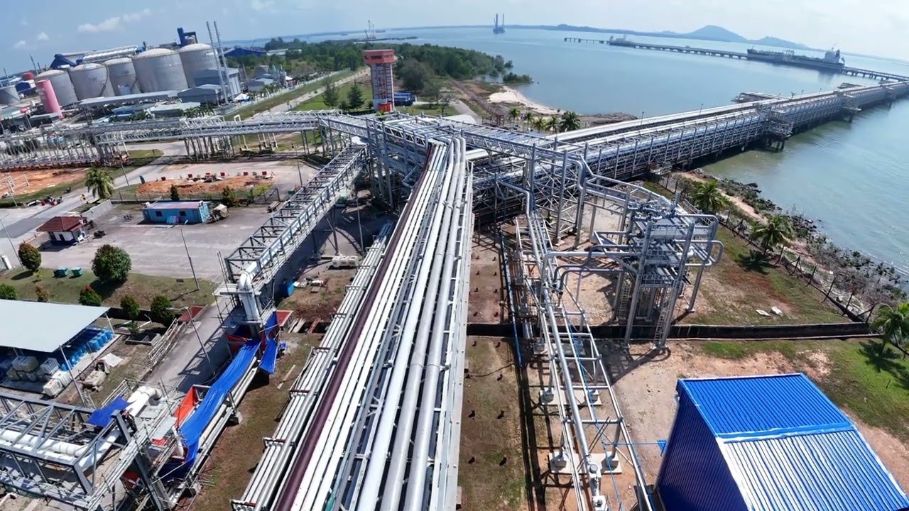 Pipe Rack Tanjung Langsat