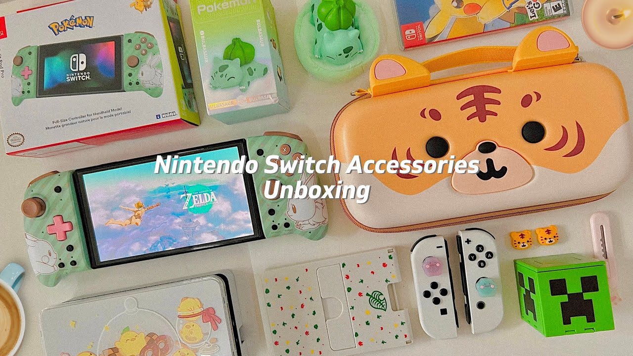 Nintendo Switch Accessories Haul & Unboxing: HORI Split Pad Pro, carrying case & more 📦🎮✨
