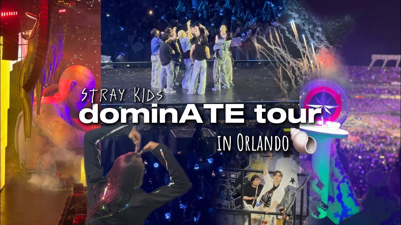 VLOG : КОНЦЕРТ STRAY KIDS В ОРЛАНДО🌊/ dominATE TOUR