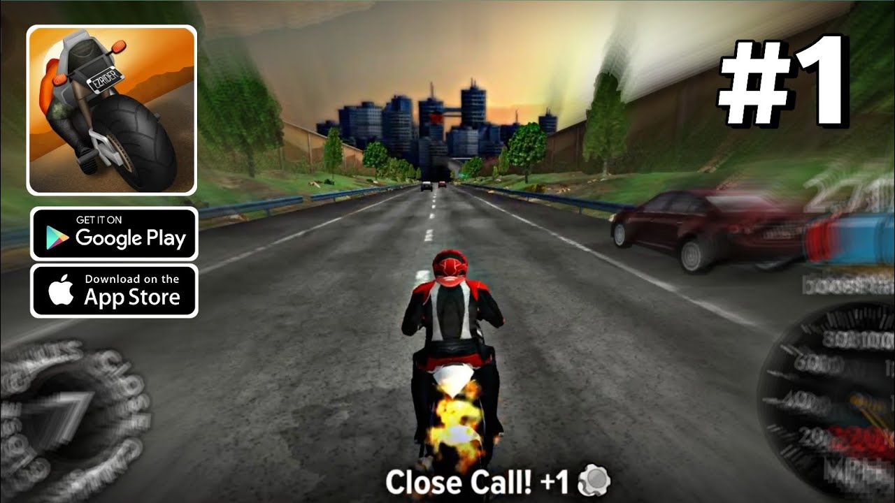 Highway Rider Motorcycle Racer - Gameplay and Walkthrough (Android and iOS)