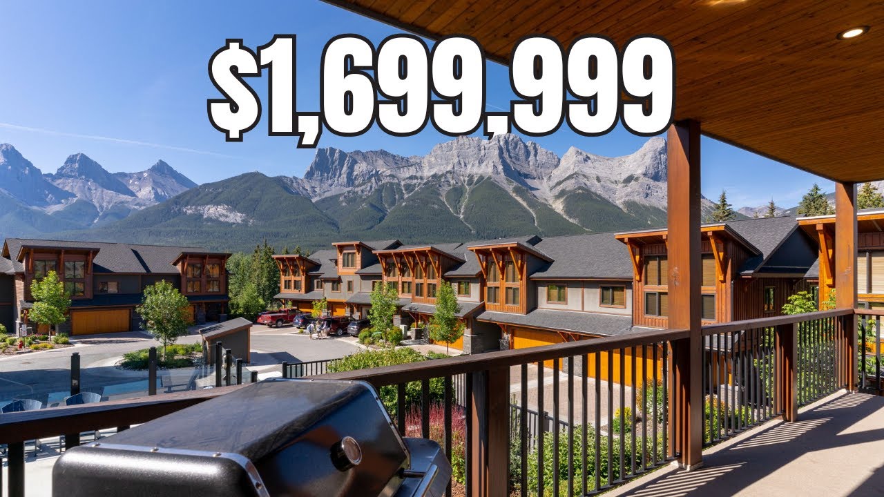 Inside Canmore's Most BREATHTAKING Mountain Condo
