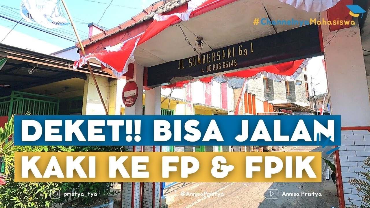 Kos Belakang FPIK & FP UB: Jalan Sumbersari Gang 1 & 2