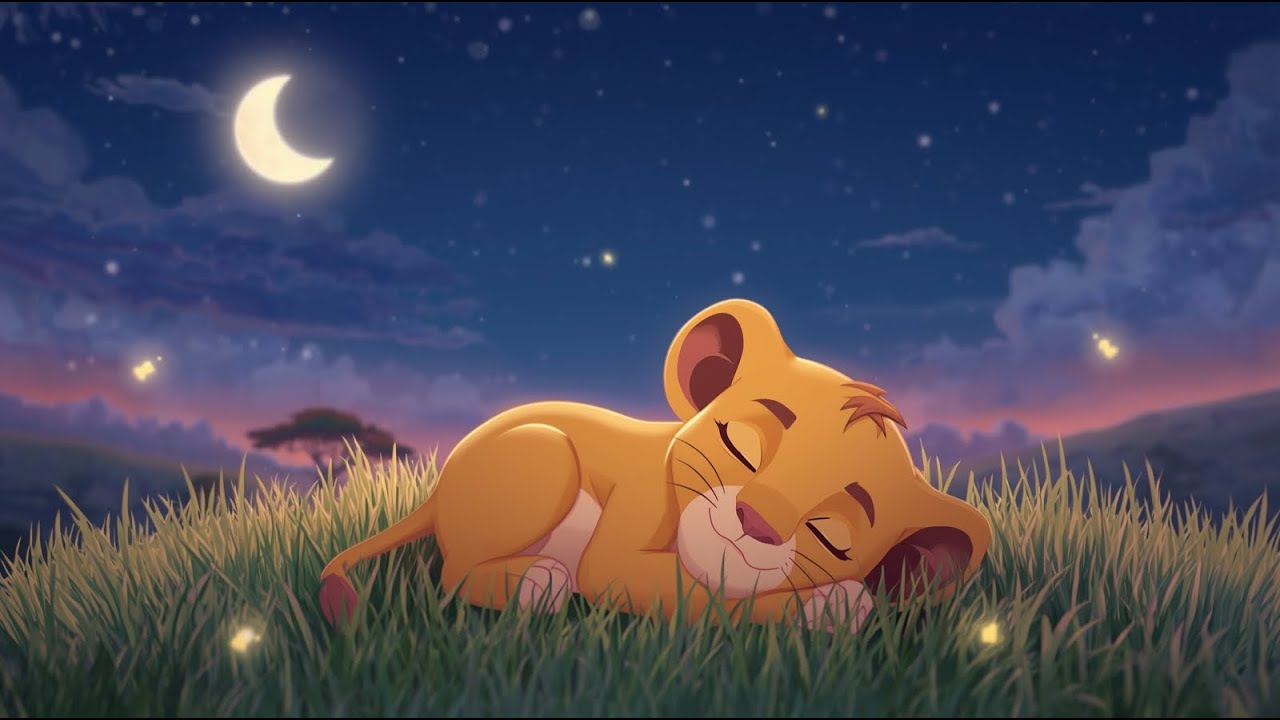 🌙 60 MINUT Kołysanka o Lwie na Dobranoc 🦔✨ - UŚPIJ DZIECKO W 60 MINUT Kołysanka dla dzieci 🎶