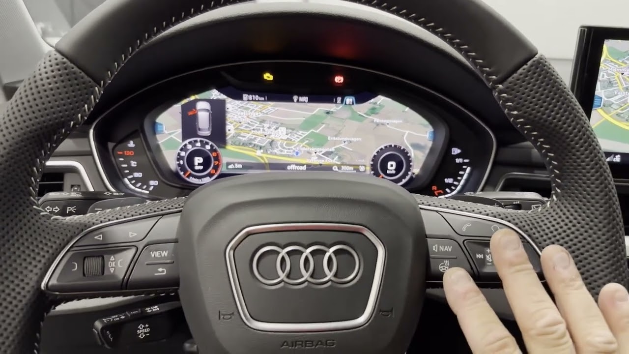 Audi A4 B9 Retrofit Virtual Cockpit - MIB2 10” screen - 360 Camera - Retrofit.nu