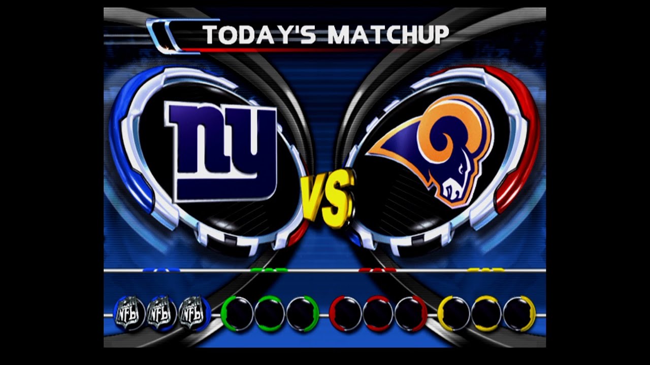 NFL Blitz 20-03 (Xbox) Rams vs Giants