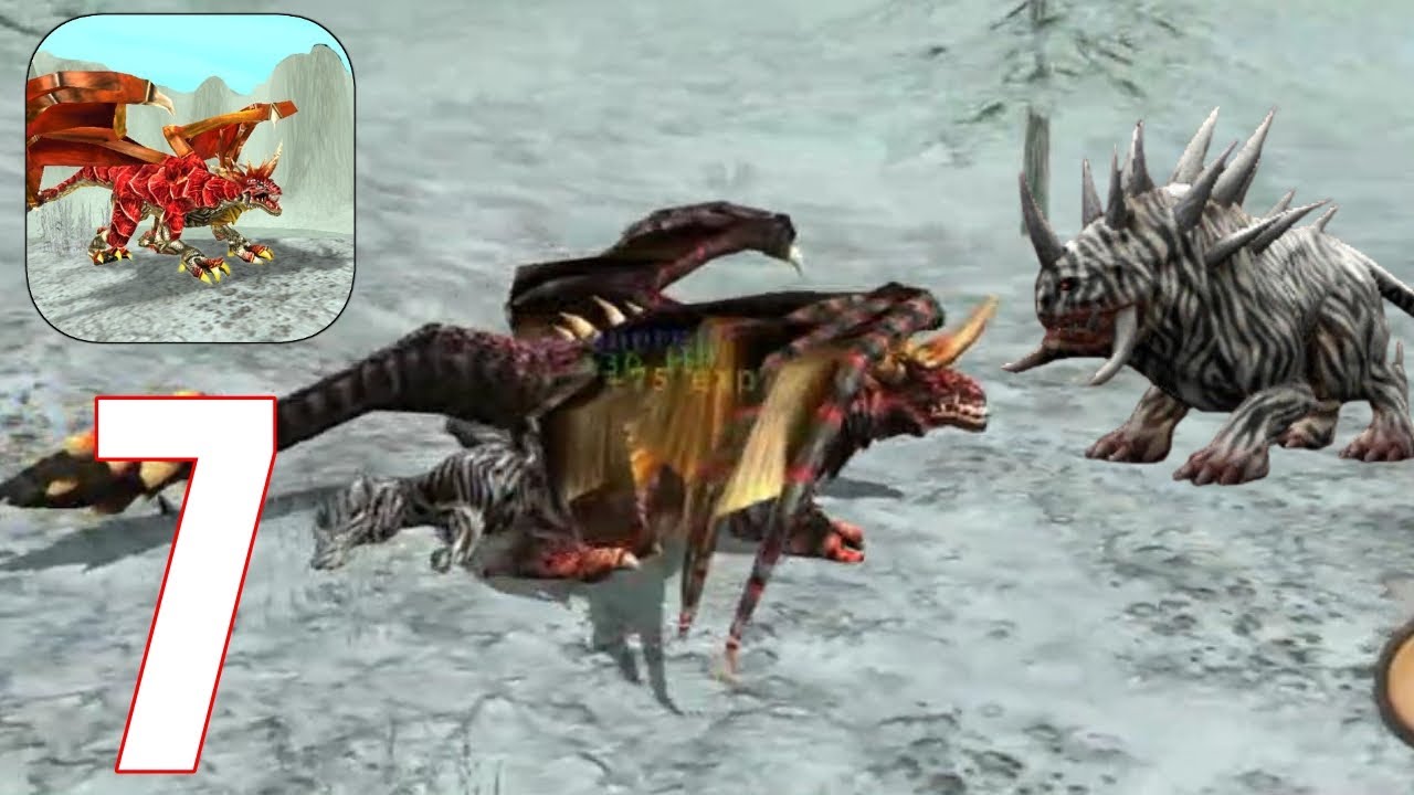 Dragon Sim Online - Gameplay Walkthrough Part 7 - Artic Hellhound (iOS, Android)