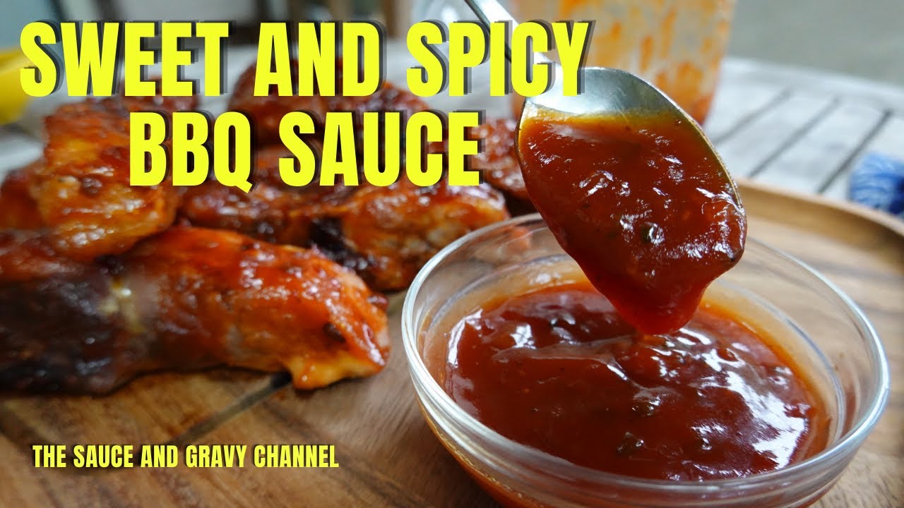 Homemade Sweet and Spicy Barbecue Sauce | Best Sweet and Spicy BBQ Sauce | Backyard Barbecue Sauce